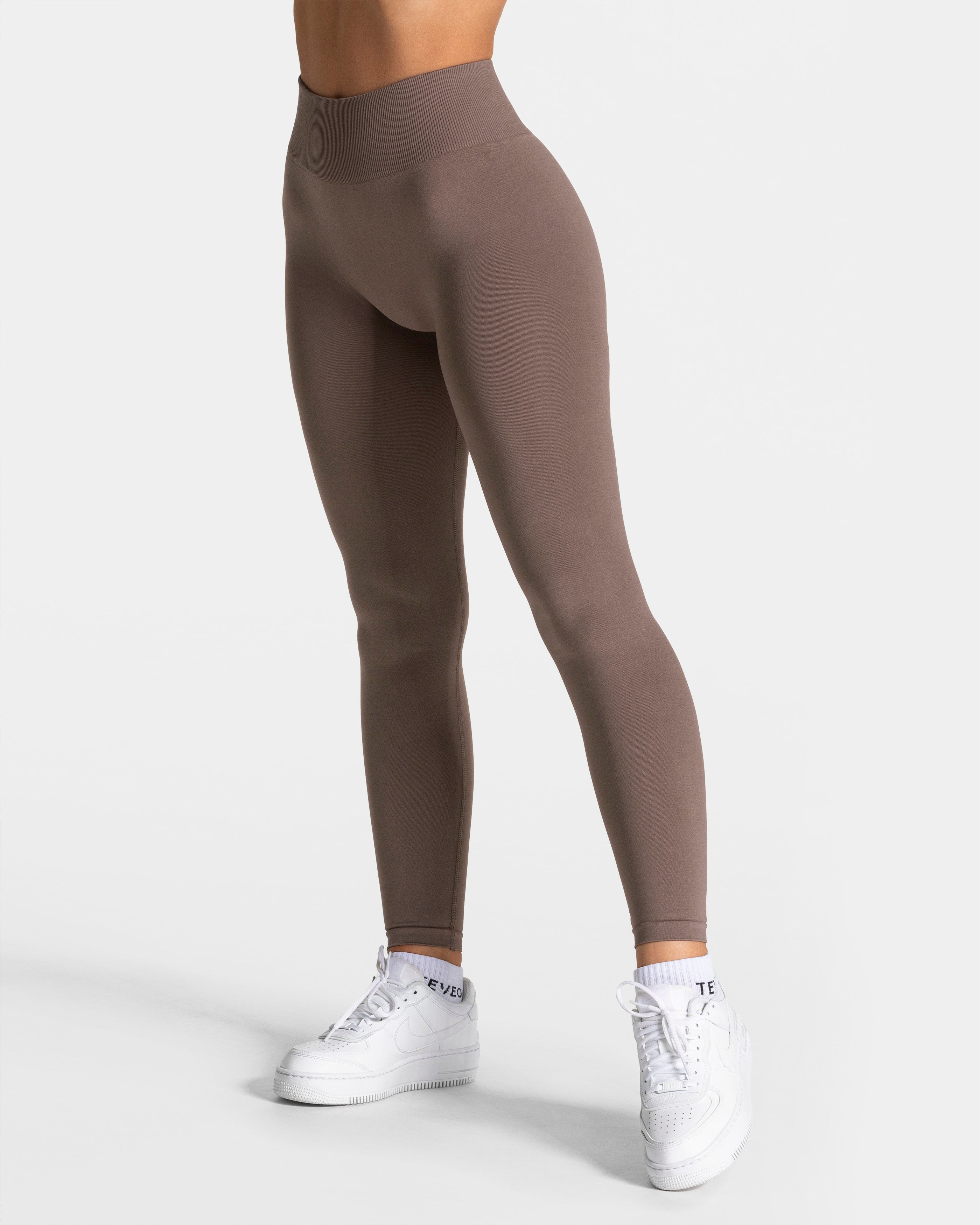 Timeless Pro Covert Scrunch Leggings "Mokka"