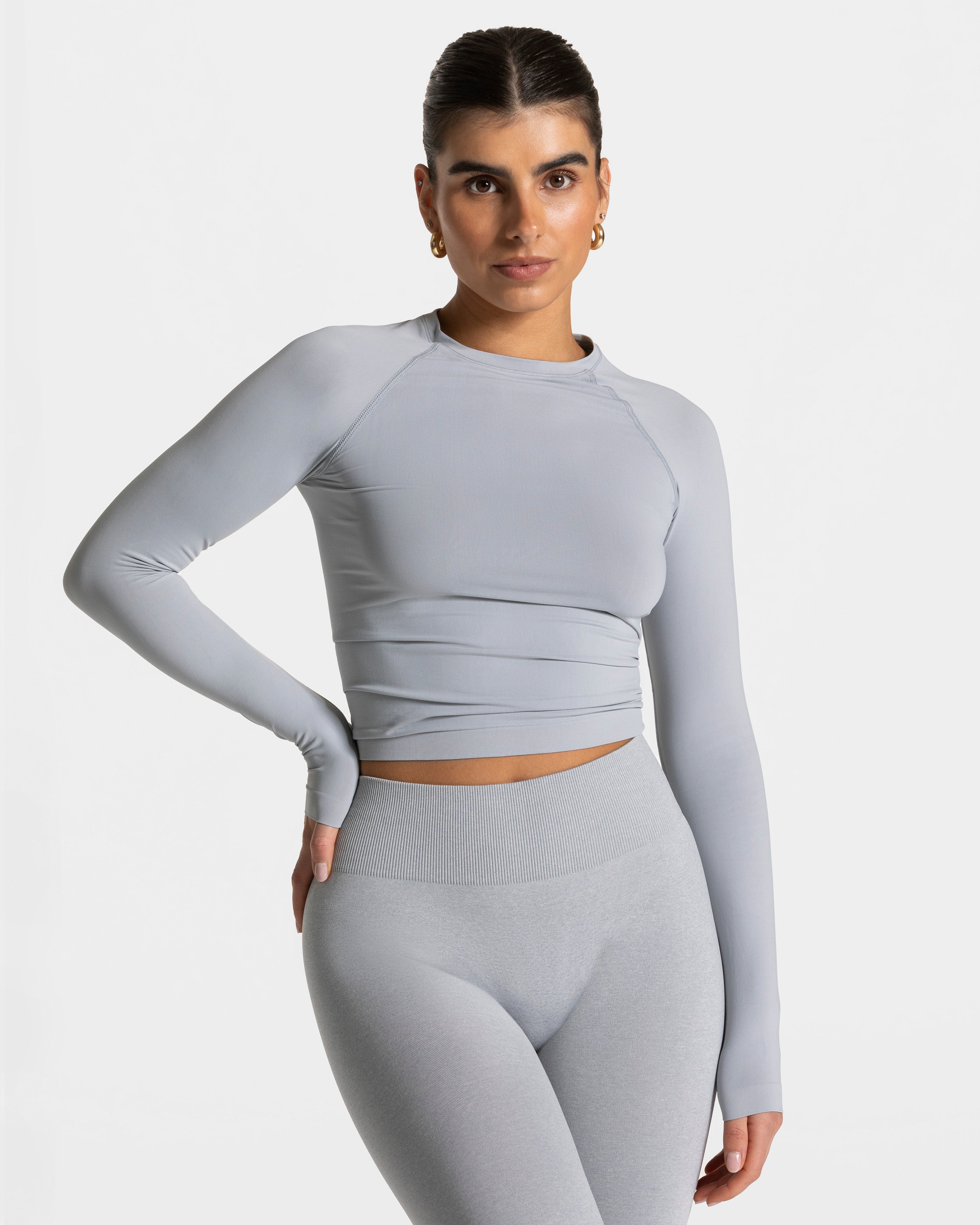 Timeless Pro Longsleeve  "Hellgrau"