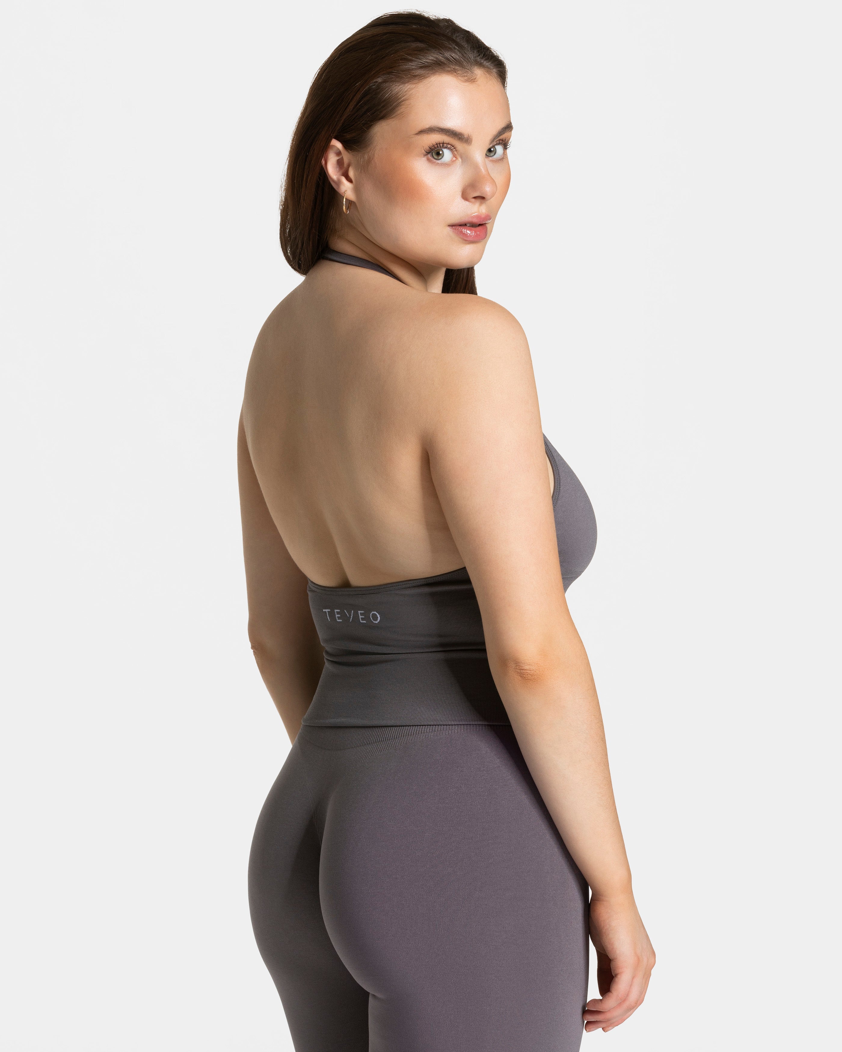 Timeless Pro Neckholder Top  "Graphit"