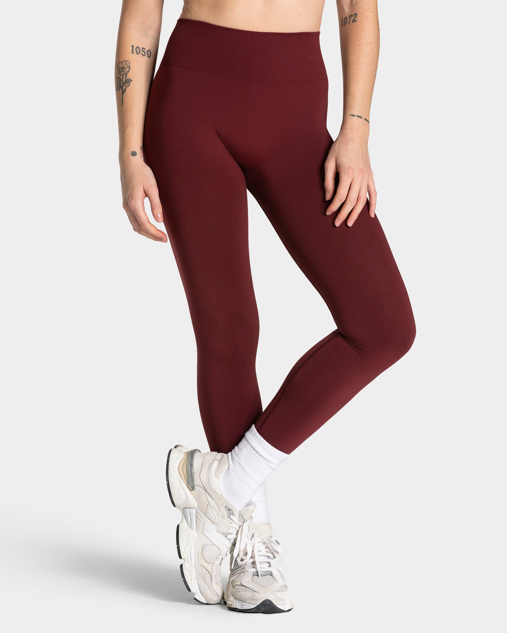 Timeless Pro Leggings "Weinrot"