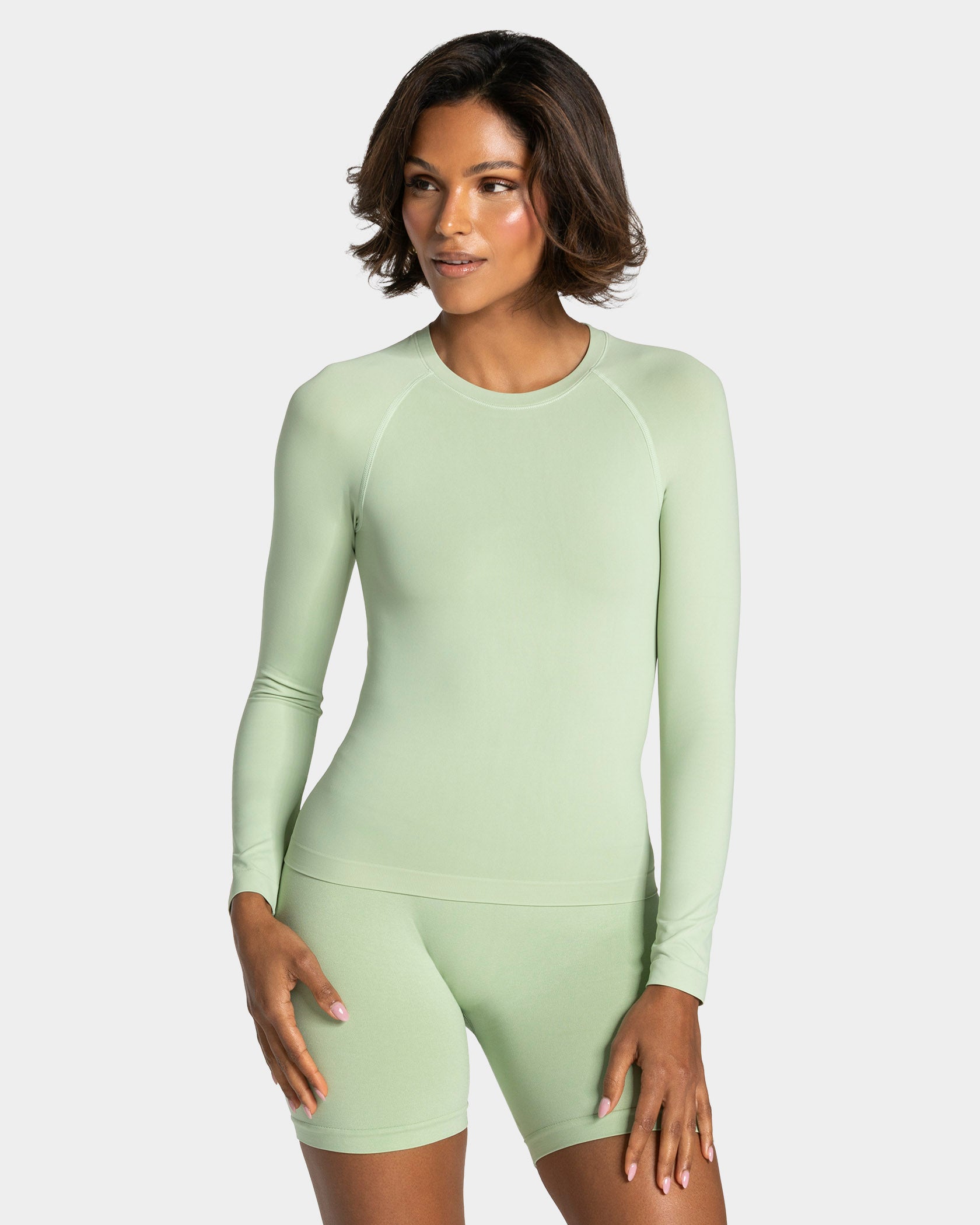 Timeless Pro Longsleeve "Ice Matcha"