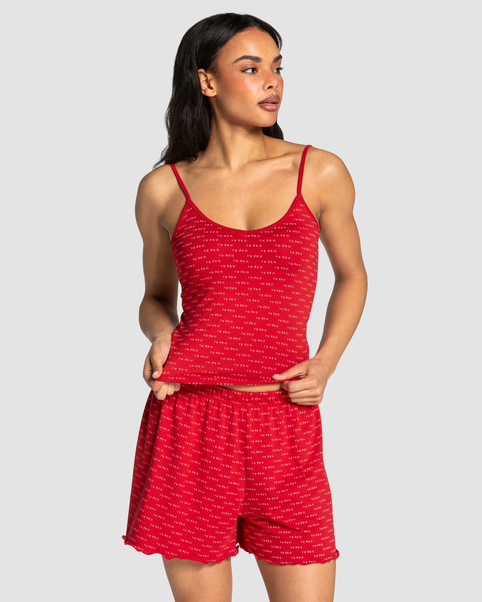 Valentine Cami Top "Chili - Chili"