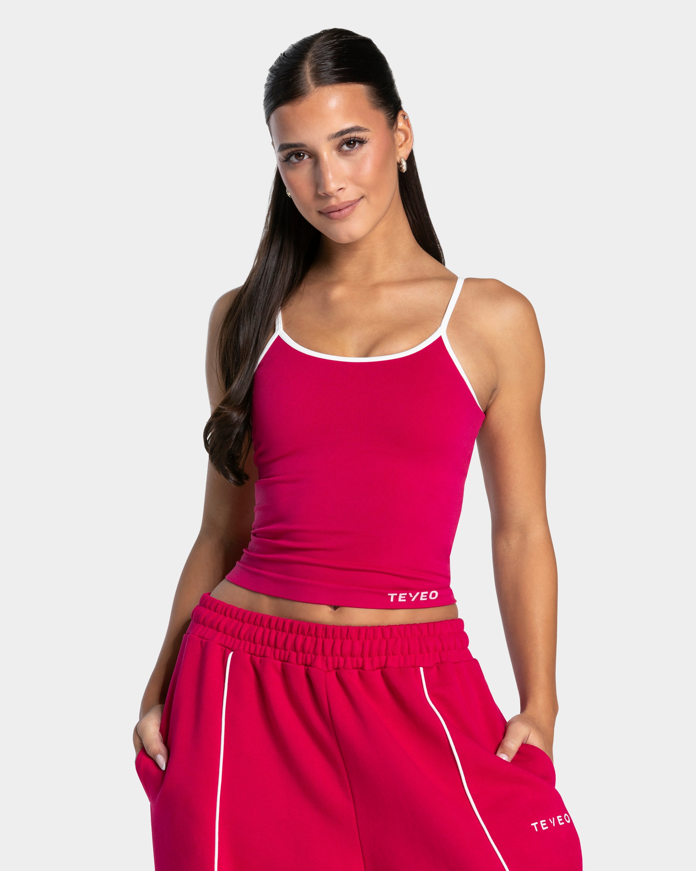 Contrastline Cami Top "Raspberry"