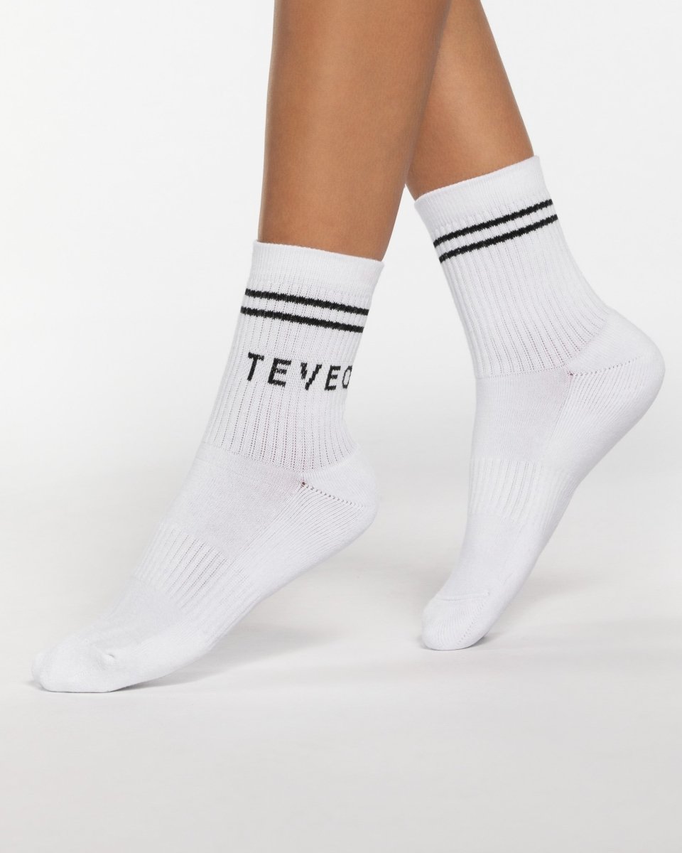 Crew Socken (5er-Pack) "Weiß"